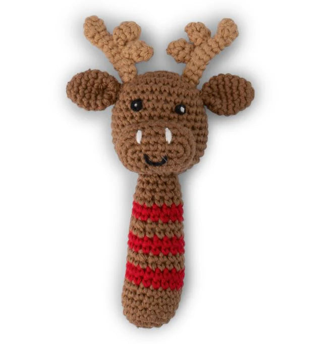 Crochet Rattles Marty Moose