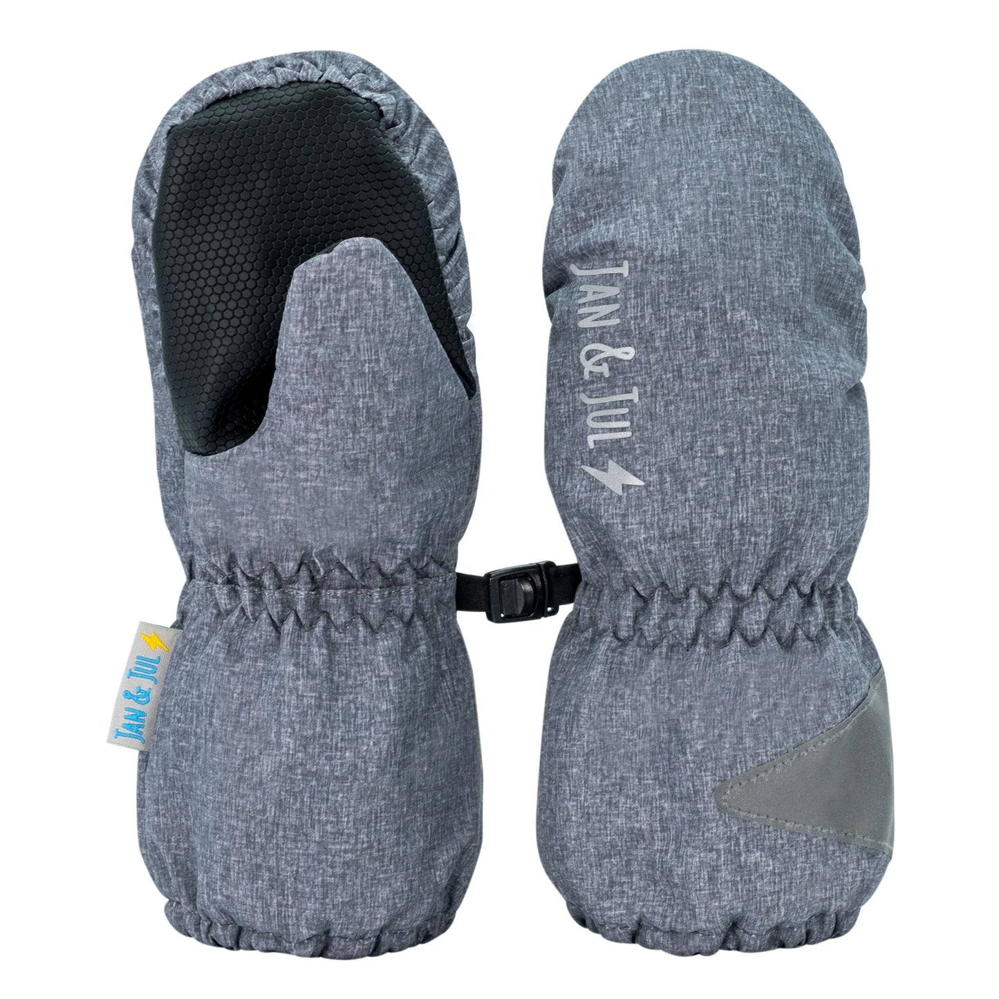 Heather Grey Cozy Dry Rain Mittens
