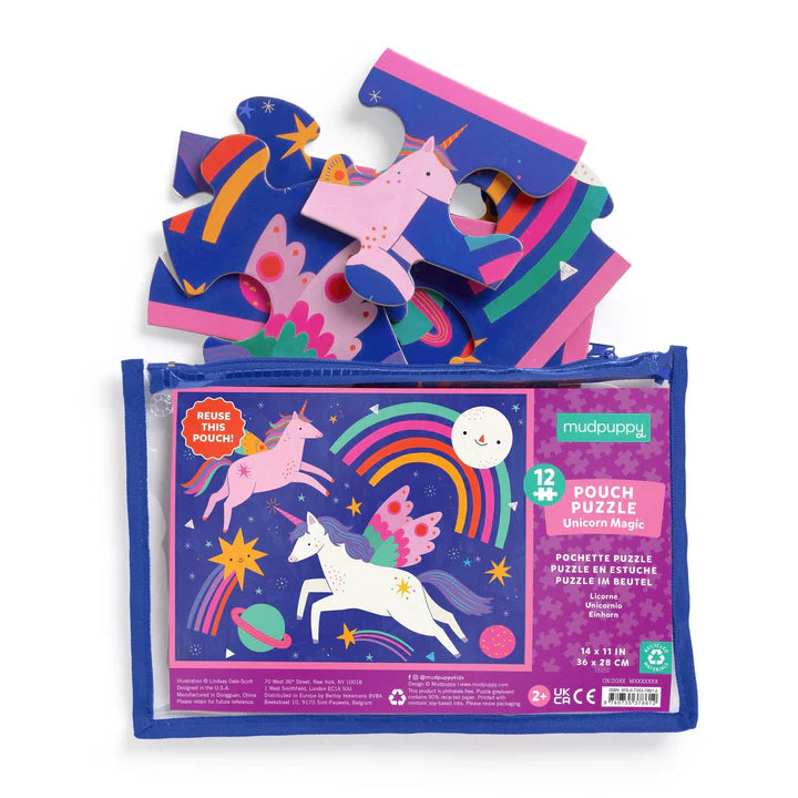 Puzzle Pouch Unicorn