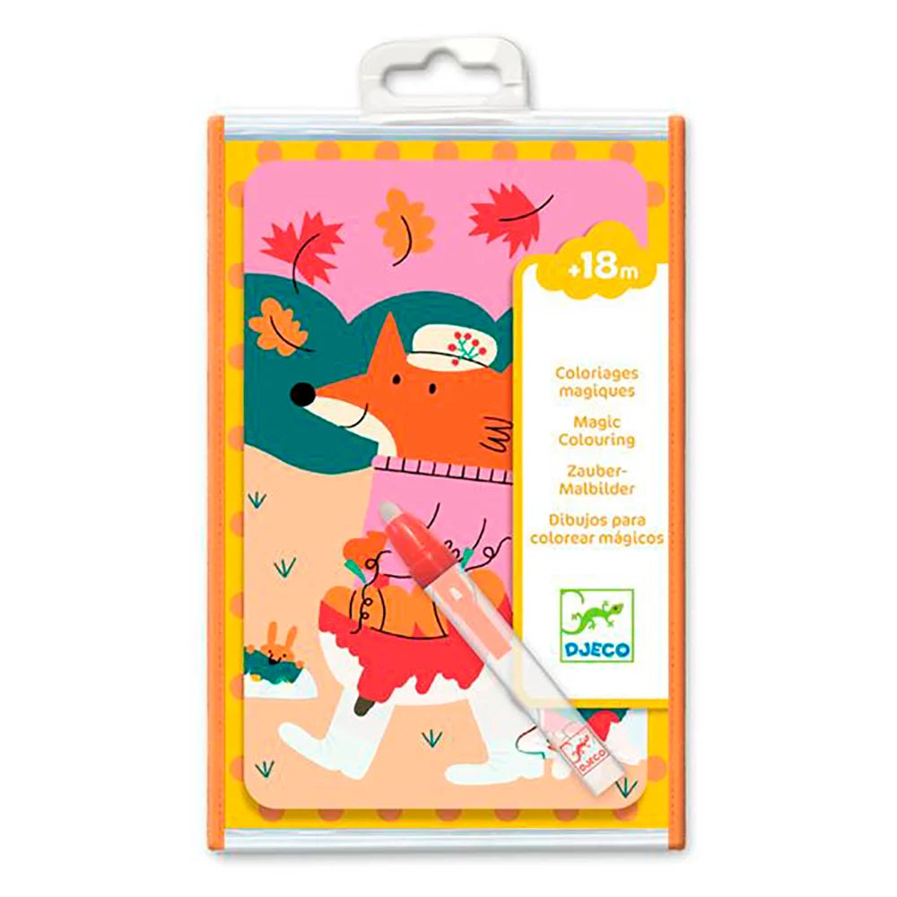 Magic Colouring Pages 4 Seasons