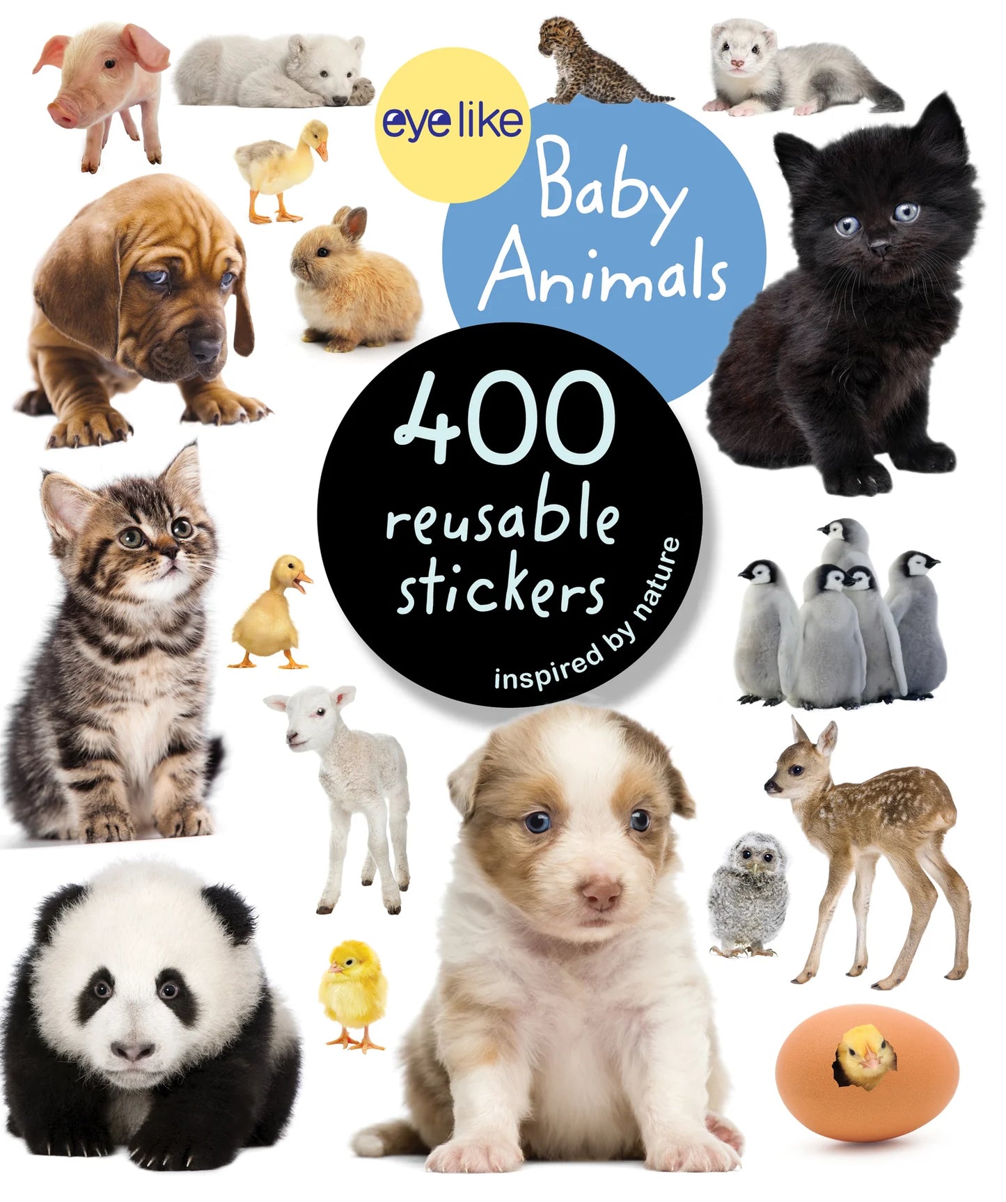Baby Animals Reusable Stickers