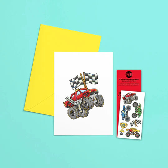Greeting Card with Tattoos