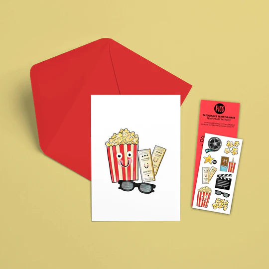 Greeting Card with Tattoos