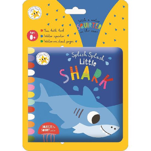 Splash Splash Little Shark Bath Book