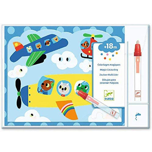 Magic Colouring Pages In The Air