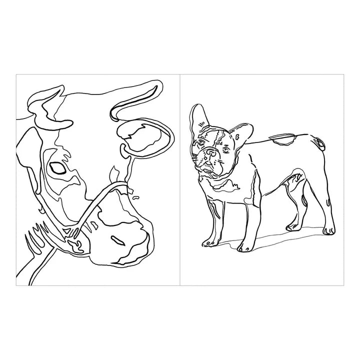 Andy Warhol colouring book