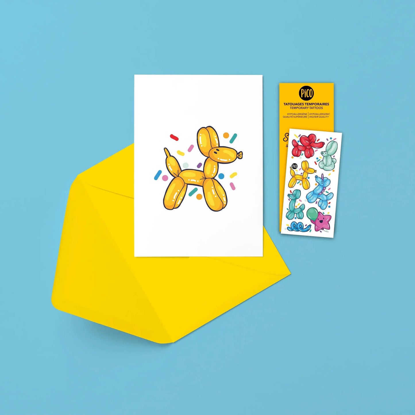 Greeting Card with Tattoos