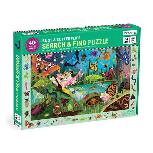 Bugs Search and Find Puzzle