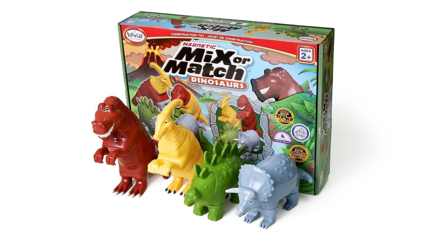 Mix/Match Dinosaurs 4 Pack
