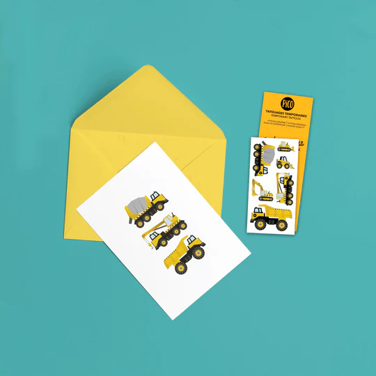 Greeting Card with Tattoos