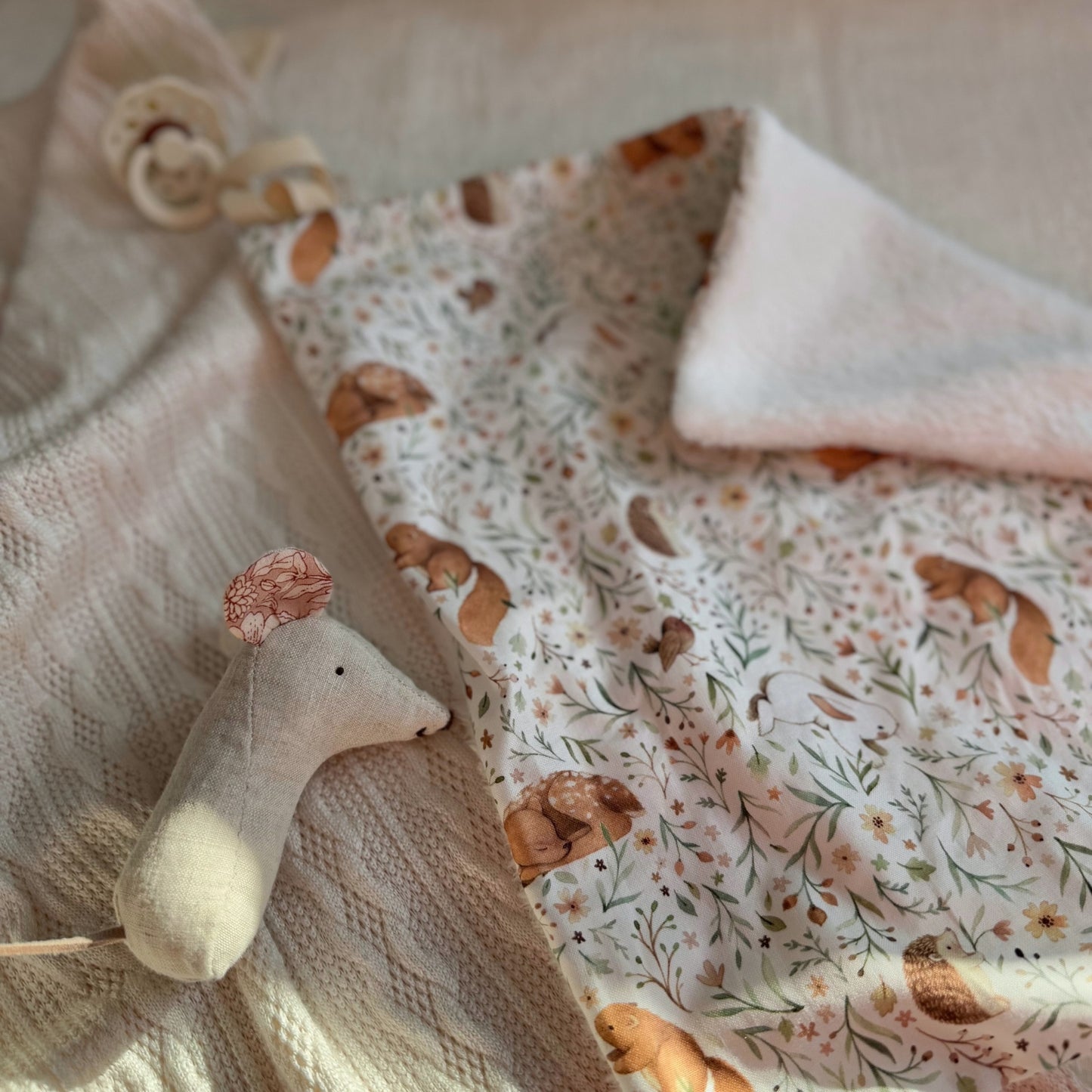 Cuddly Pacifier Clip