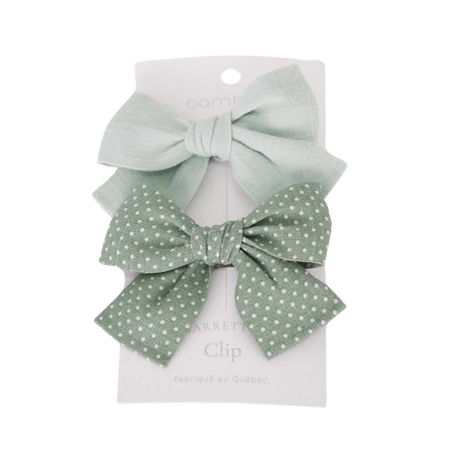 Bow Hair Clips