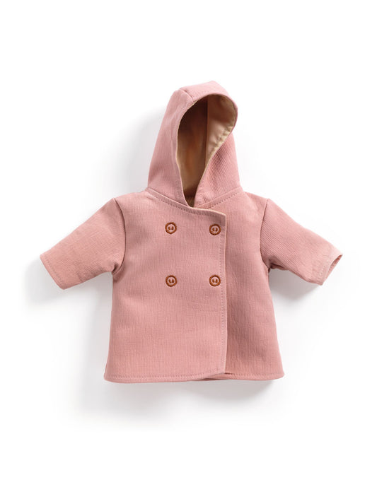 Doll Hooded Coat