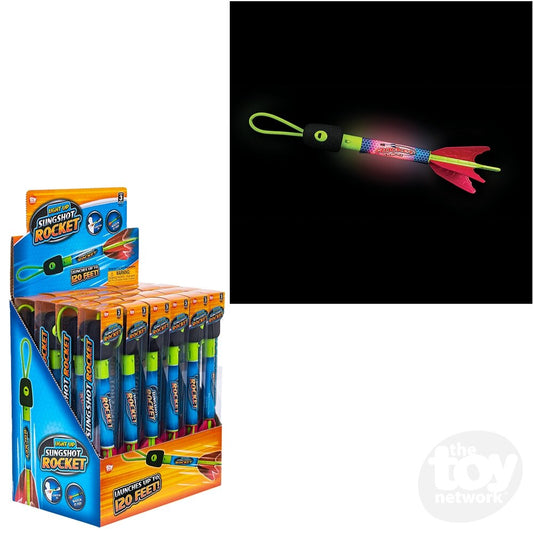 Light Up Slingshot Rocket