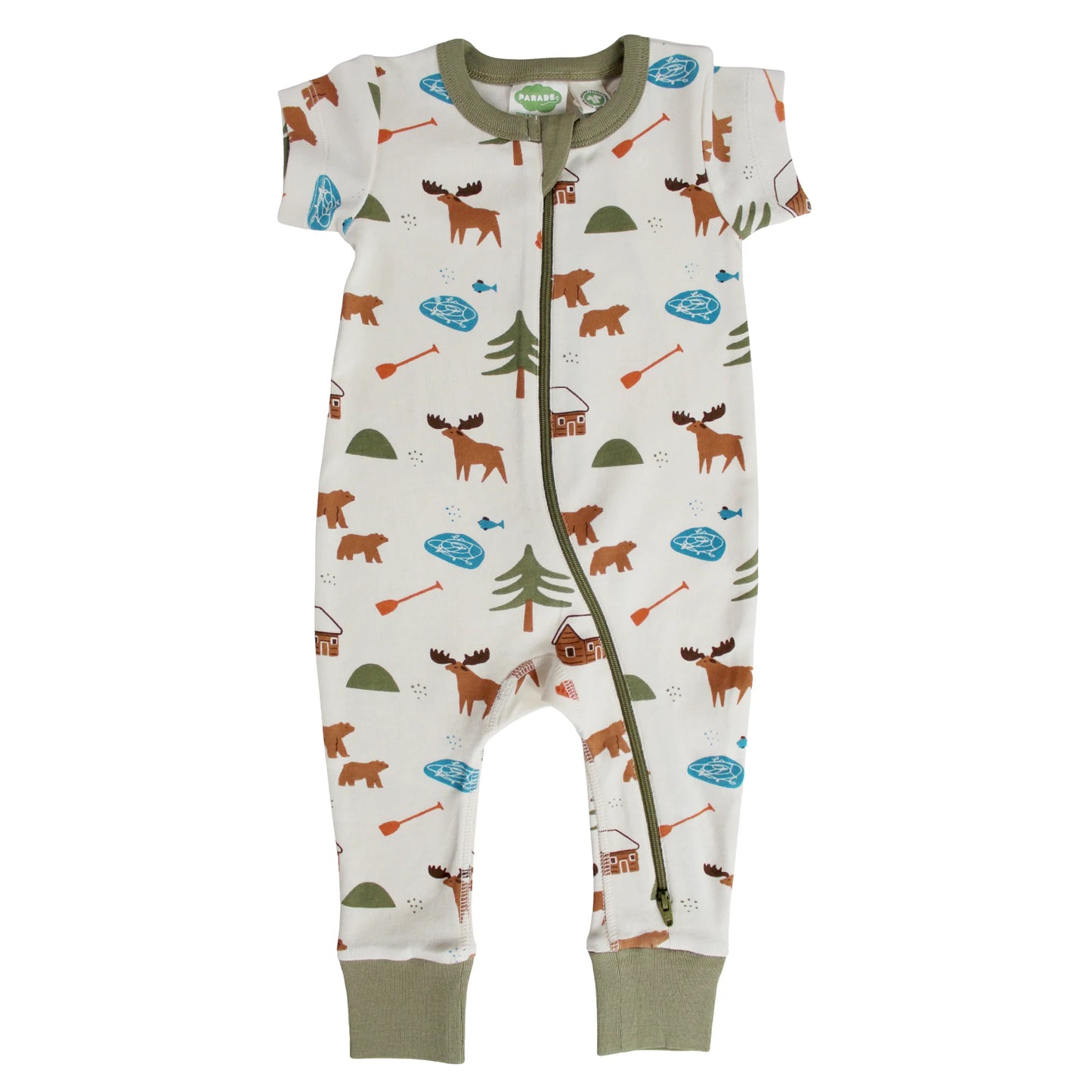 Oh Canada Short Sleeve Romper