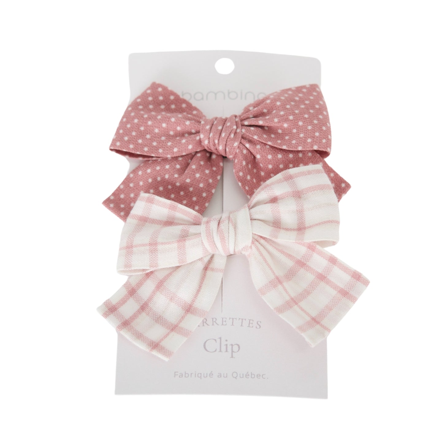 Bow Hair Clips