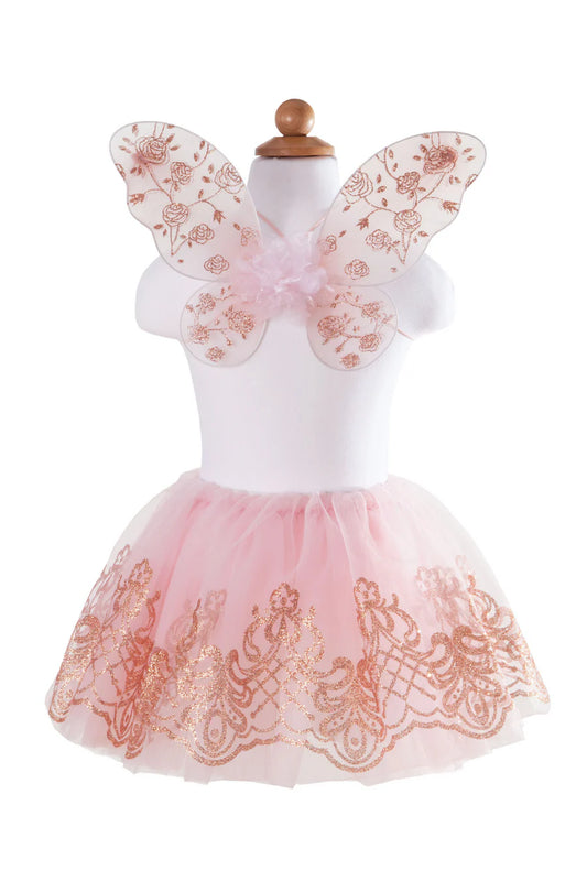 Sparkle Rose Gold Tutu and Wings