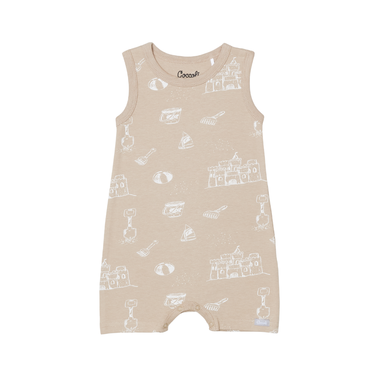 Sand castle romper