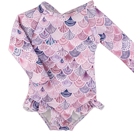 Sofia Ruffle Rashguard Suit