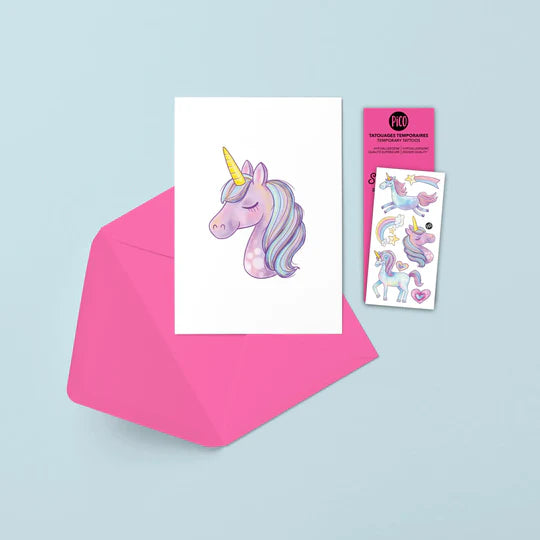 Greeting Card with Tattoos