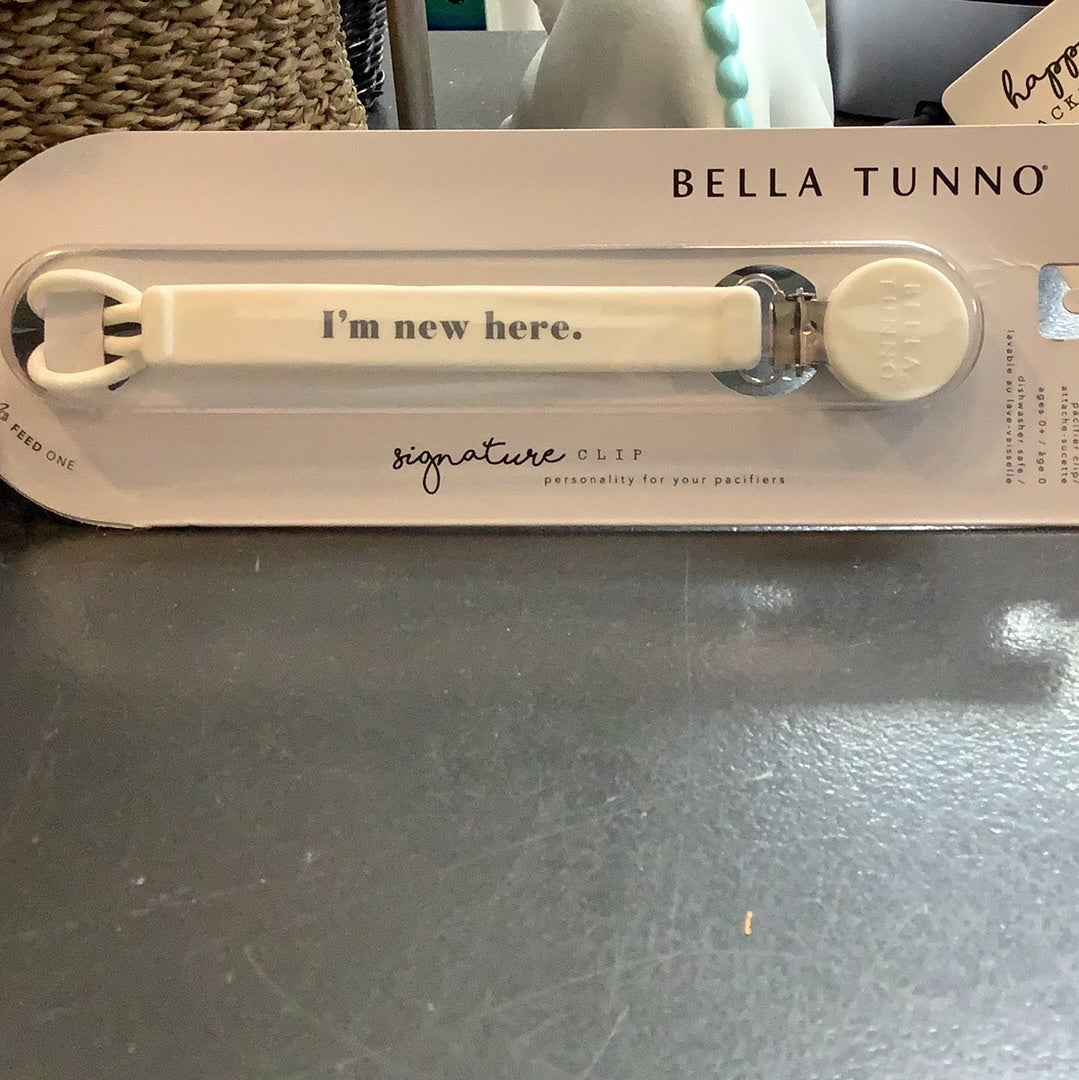 Paci clip W/ Sayings